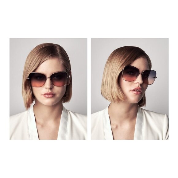 New DITA Zazoe Gold Butterfly DTS145 01 Sunglasses Women - Picture 5 of 7